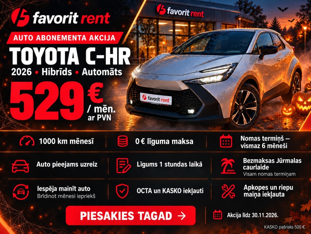 Favorit rent Auto abonementa AKCIJA!