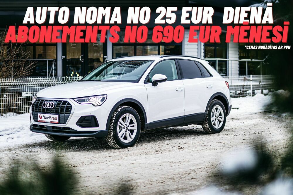 Jaunums. Audi Q3.