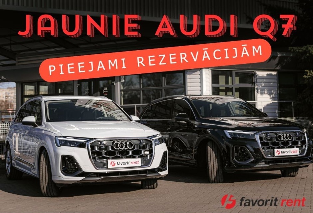 Pirmie Premium klases auto ir papildinājuši Favorit Rent pieejamo auto klāstu un jau ir pieejami rezervācijām.